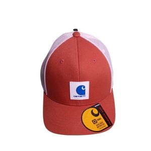 Carhartt Men's  Brown and White Mesh Cap